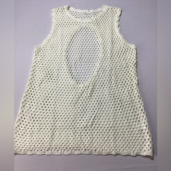 Woman’s Swimsuit Coverup Sleeveless Knit - Picture 5 of 9